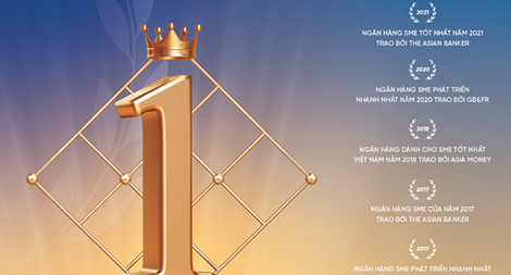 Khẳng định thương hiệu “Ngân hàng SME tốt nhất Việt Nam”